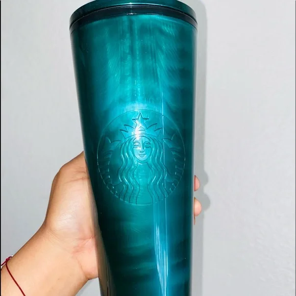 🛑 CLEARANCE New Starbucks 24oz venti tumbler. Rare. Emerald green - Picture 3 of 4
